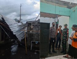 Puting Beliung Terjang Kekeri, Polisi Gerak Cepat Cek Rumah Warga