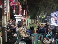Polres Lotim Dan Polda NTB Perkuat Sinergi Kamtibmas Lewat Siaran Langaung Ronda Malam