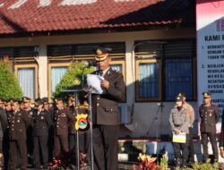 Polres Lotim Gelar Upacara Harkitnas Ke-118, Usung Tema Jaga Tunas Bangsa