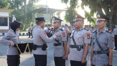Penyegaran Organisasi Polres Lotim Rotasi Sejumlah Pejabat Strategis