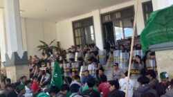 Massa Aksi Cipayung Plus Lotim Desak Pemda Selsaikan Polemik MBG Dan Benahi BUMD