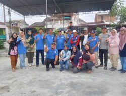 Lurah Sialang Apresiasi Inisiatif RT 44 Gelar Aksi Bersih dan Cek Kesehatan