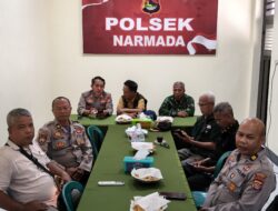 Forkopimcam Narmada Hadiri Zoom Panen Raya Jagung dan Launching Program Ketahanan Pangan Polri