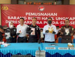 Selamatkan 62 Ribu Jiwa, Polda Sumatera Selatan Musnahkan Belasan Kilogram Ganja dan Sabu