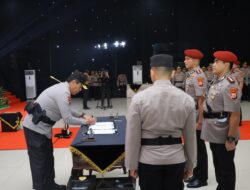 Kapolda Sulsel Pimpin Pelantikan Wakapolda dan Dirreskrimum serta Sertijab Dirreskrimsus, Tekankan Dukungan dan Soliditas Jajaran