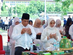 Perkuat Silaturahmi dan Kebersamaan, Kapolda Sulsel Gelar Shalat Idul Adha 1447 H dan Halal Bihalal di Mapolda