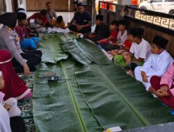 Polsek Lingsar Berbagi Kebersamaan Bersama Anak Yatim
