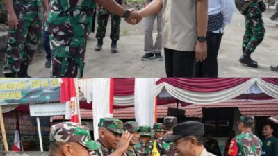 Sekda Lotim Apresiasi TMMD ke – 128, Sinergi TNI Dan Pemda Percepat Pembangunan Desa