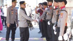 Kunjungi Polres Bima Kota, Kapolda NTB Tanam Pohon  Hingga Cek Gudang Senpi