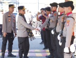 Disambut  Jajar Kehormatan, Kapolda NTB Pastikan Polres Bima Kota Siap Layani Masyakarat