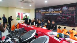 Polda Sumsel Perkuat Operasi Pemberantasan 3C, Ratusan Pelaku Kejahatan Ditangkap