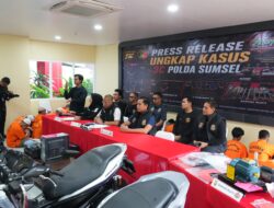 Polda Sumsel Perkuat Operasi Pemberantasan 3C, Ratusan Pelaku Kejahatan Ditangkap
