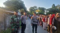 Polsek Narmada Pastikan Tujuh Titik Nyongkol Aman dan Lancar