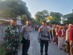 Polsek Narmada Pastikan Tujuh Titik Nyongkol Aman dan Lancar