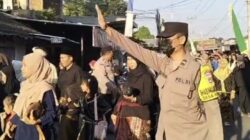 Polisi Kawal Penyisihan Group KTSB Cup dan Pawai Budaya di Gunungsari
