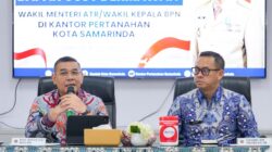 Berikan Pengarahan di Kantah Kota Samarinda, Wamen Ossy: ATR/BPN Harus Jadi Solusi Atas Pembangunan di Kalimantan Timur