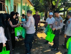 Kapolsek Narmada Ajak Anak Panti Doakan Polri di Momen Hari Bhayangkara ke-80