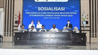 Stop Salah Sasaran, Lotim Uji Coba Bansos Digital Pakai Wajah
