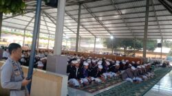 Polsek Narmada Fokus Jaga Harkamtibmas Wisuda Ponpes Darul Musthofa NW