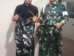 Unit Intel Kodim 1615/Lotim Bersama Polsek Selong Amankan Pria yang Mengaku Anggota TNI