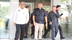 Karutan Kelas I Palembang Dampingi Kakanwil Ditjenpas Sumsel Bahas PKS Persidangan Elektronik Bersama Ketua Pengadilan Tinggi Palembang dan Kajati Sumsel