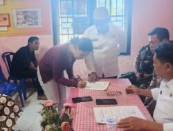 Utamakan Dialog, Personel Polsek Lingsar Dampingi Mediasi Dua Keluarga hingga Sepakat