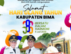 Bank NTB Syariah Mengucapkan Selamat Ulang Tahun Kabupaten Bima ke 386