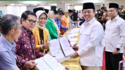 Gandeng 28 Kampus, Menteri Nusron Targetkan 14 Ribu Sertipikasi Tanah Wakaf di Sulsel Rampung dalam Satu Tahun