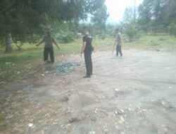 RESPON CEPAT POLSEK BONE-BONE TINDAK LANJUTI LAPORAN MASYARAKAT TERKAIT DUGAAN JUDI SABUNG AYAM