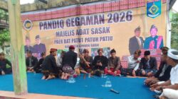 Polsek Narmada Kerahkan 26 Personel Kawal Tradisi Pandiq Gegaman Lombok 2026