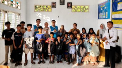YBM PLN UIW NTB Salurkan Bantuan Pendidikan untuk Anak Yatim Piatu di Bima