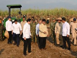 Dampingi Presiden Prabowo Panen Raya di Malang, Menteri Nusron: Ketahanan Pangan Butuh Kepastian Hukum Tanah*