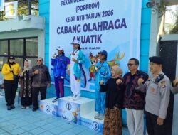 Kapolsek Lingsar Pantau Final Akuatik Porprov XII Lanjut Patroli Cooling System dan Antisipasi 3C