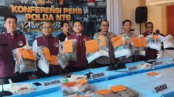 Peredaran Narkoba Lintas Provinsi Digulung, Polda NTB Sita 8,3 Kilogram Sabu