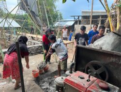 Sambangi Sigerongan, Kapolsek Lingsar Dukung Pembangunan Mushala dan Ajak Warga Jaga Kamtibmas