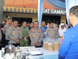 Kapolda Sumsel Pimpin Apel Sabuk Kamtibmas, Kembalikan Kendaraan Korban dan Musnahkan 19,4 Kg Sabu