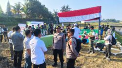 Polsek Lingsar Kawal Gerakan Tanam Serempak dan Gencarkan Cooling System Jelang Pilkades Serentak