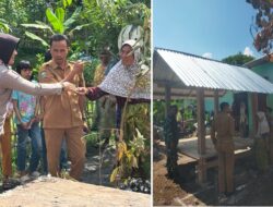 Bhabinkamtibmas Polsek Lingsar Kawal Bantuan Rumah bagi Korban Kebakaran