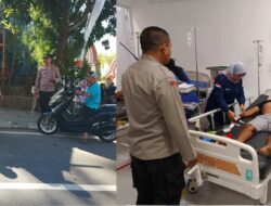Polsek Gunungsari Siaga Penuh Amankan Jalur Kunker Presiden hingga Penanganan Laka