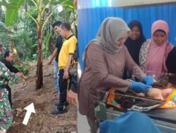 Polisi Selidiki Penemuan Bayi di Kebun Pisang Gunungsari