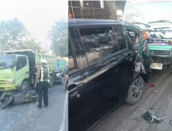 Aduan 110 Direspons Kilat, Polsek Narmada Tiba di TKP Laka Beruntun Kurang dari 9 Menit