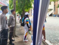 Polsek Lingsar Kawal Laga Petanque Porprov NTB XII