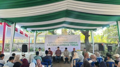 365 Hari Pimpin BAZNAS Lotim, H. Muhammad Kamli Tebar Manfaat untuk Ribuan Warga