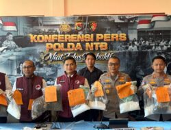 Terungkap! Operasi Besar Polda NTB Sita 8,3 Kg Sabu dan 11,6 Kg Ganja