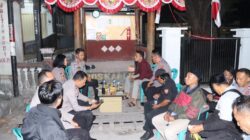 Kapolres Lotim Sidak Poskamling di Tiga Wilayah, Ini yang Ditekankan kepada Warga