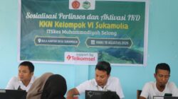 Mahasiswa KKN ITKES Muhammadiyah Selong Bantu Warga Sukamulia Aktivasi IKD dan Pengajuan Perlindungan Sosial