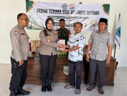 Kapolsek Lingsar Apresiasi Relawan Evakuasi Wisatawan, Forum Pariwisata Dasan Geria Terima HT