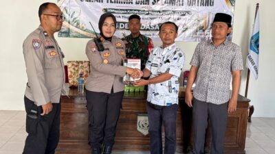 Kapolsek Lingsar Apresiasi Relawan Evakuasi Wisatawan, Forum Pariwisata Dasan Geria Terima HT