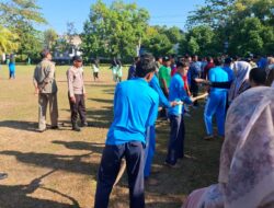 Meriahkan HUT RI ke-81, Polsek Lingsar Kawal Lomba Kekompakan 3 Hari