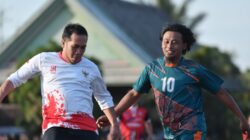 BUPATI-KAPOLRES KOMPAK TUMBANGKAN TUAN RUMAH USAI UPACARA PEMBUKAAN RANGKAIAN HUT RI TINGKAT KECAMATAN SEKO
